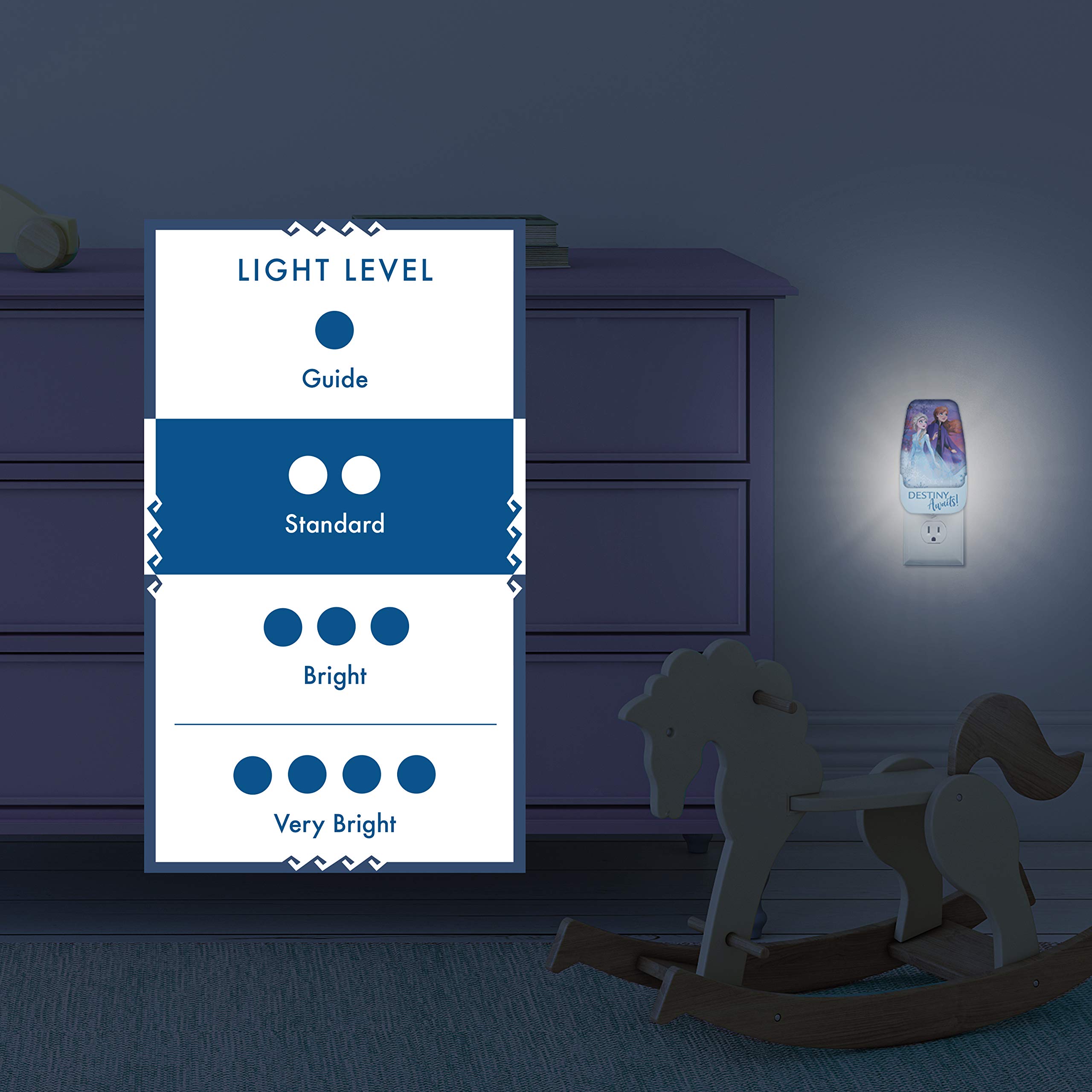 Amazon.co.jp : Disney アナと雪の女王 45670 LEDナイトライト、アナと